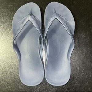 Archies navy flip flops